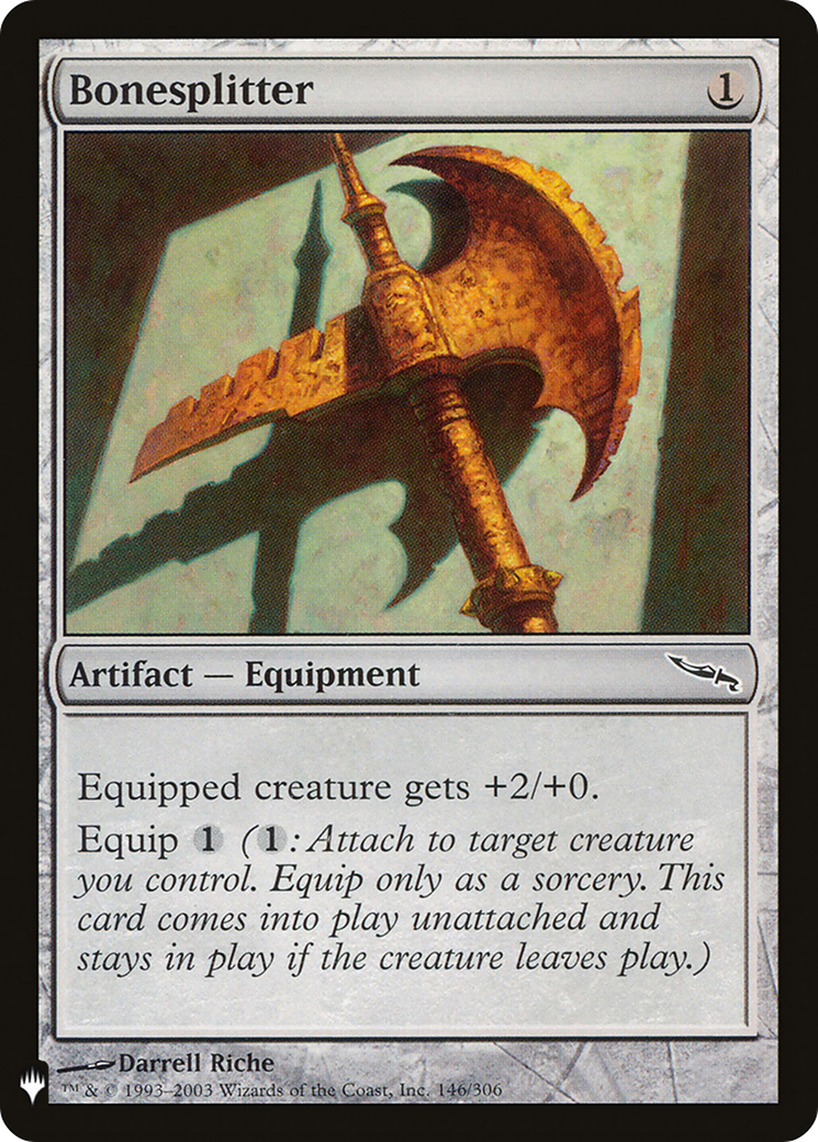 Bonesplitter (LIST-146) [The List]