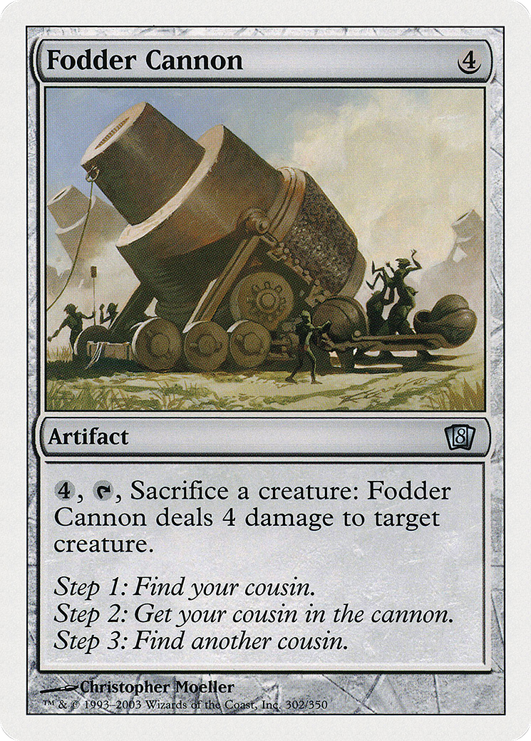 Fodder Cannon (8ED-302) [8th Edition] Foil