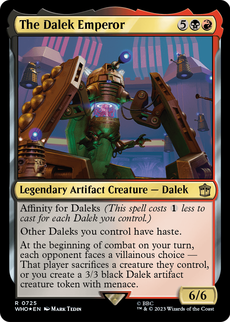 The Dalek Emperor (Surge Foil) (WHO-725) [Doctor Who] Foil