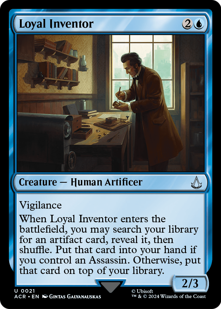 Loyal Inventor (ACR-021) [Assassin's Creed]