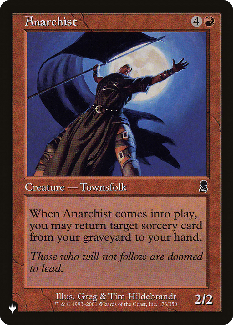 Anarchist (LIST-173/350) [The List]