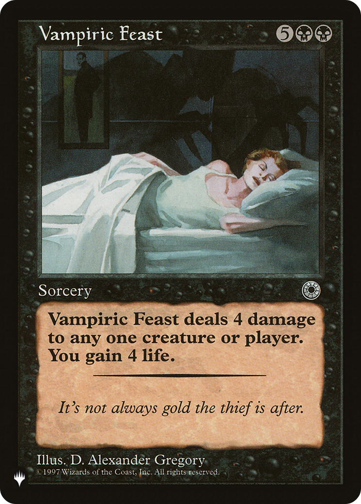 Vampiric Feast - The List [The List]