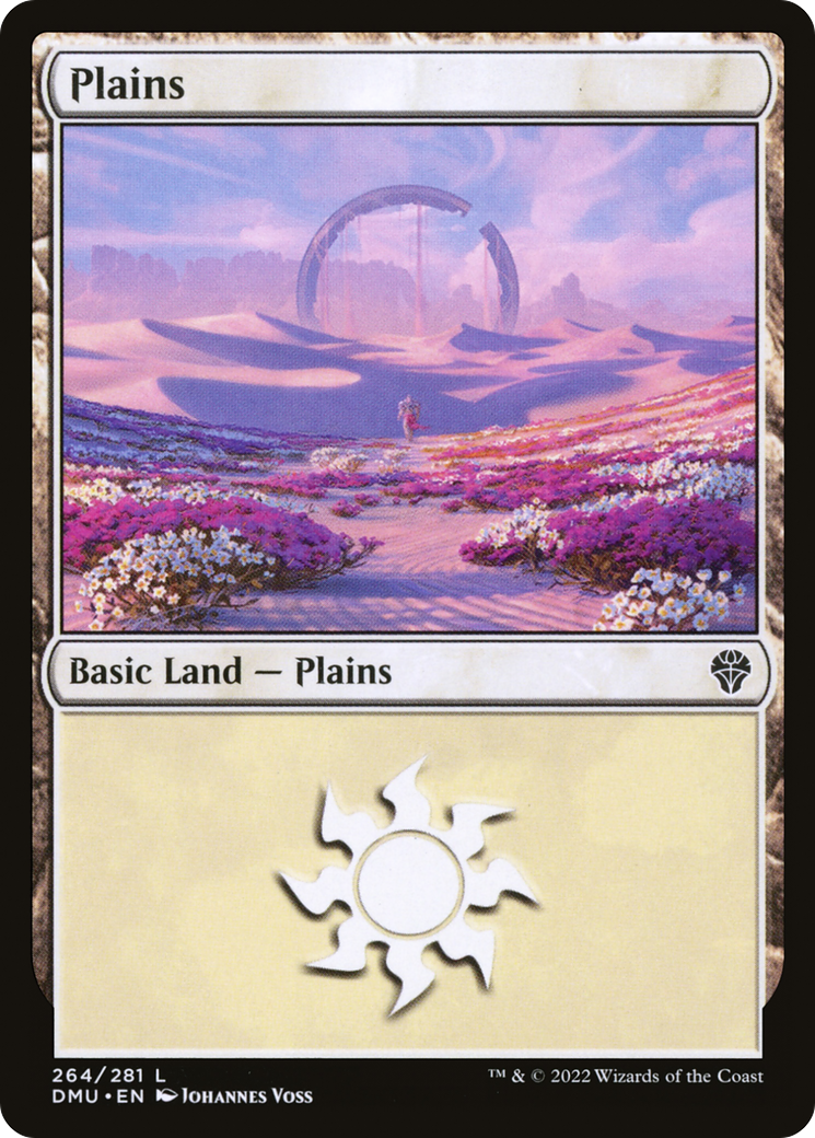 Plains (DMU-264) [Dominaria United] Foil