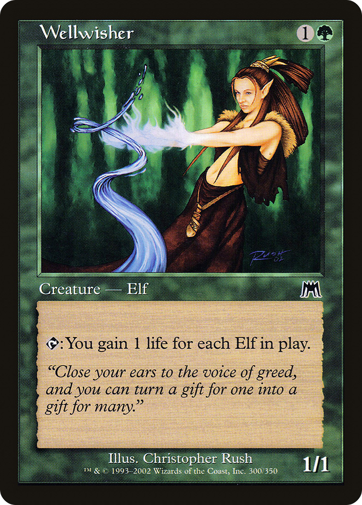 Wellwisher (ONS-300) [Onslaught] Foil