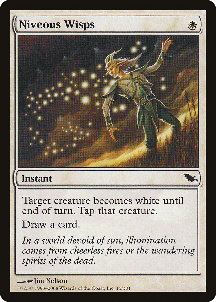 Niveous Wisps (SHM-015) [Shadowmoor] Foil