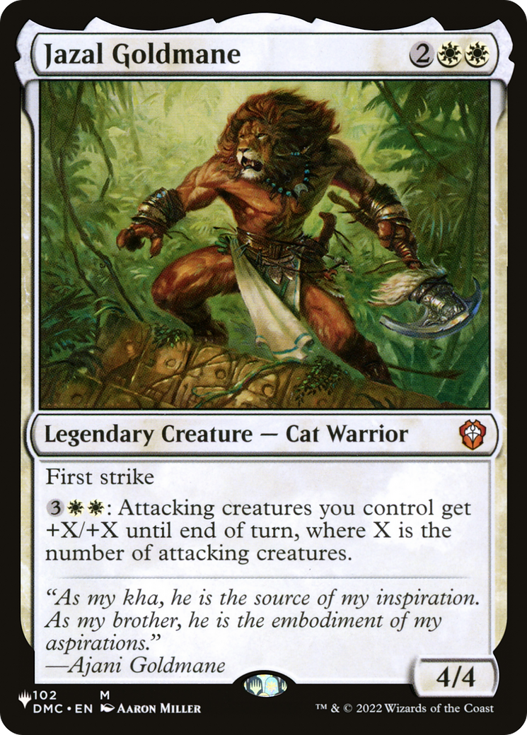 Jazal Goldmane (LIST-102/048) [The List]