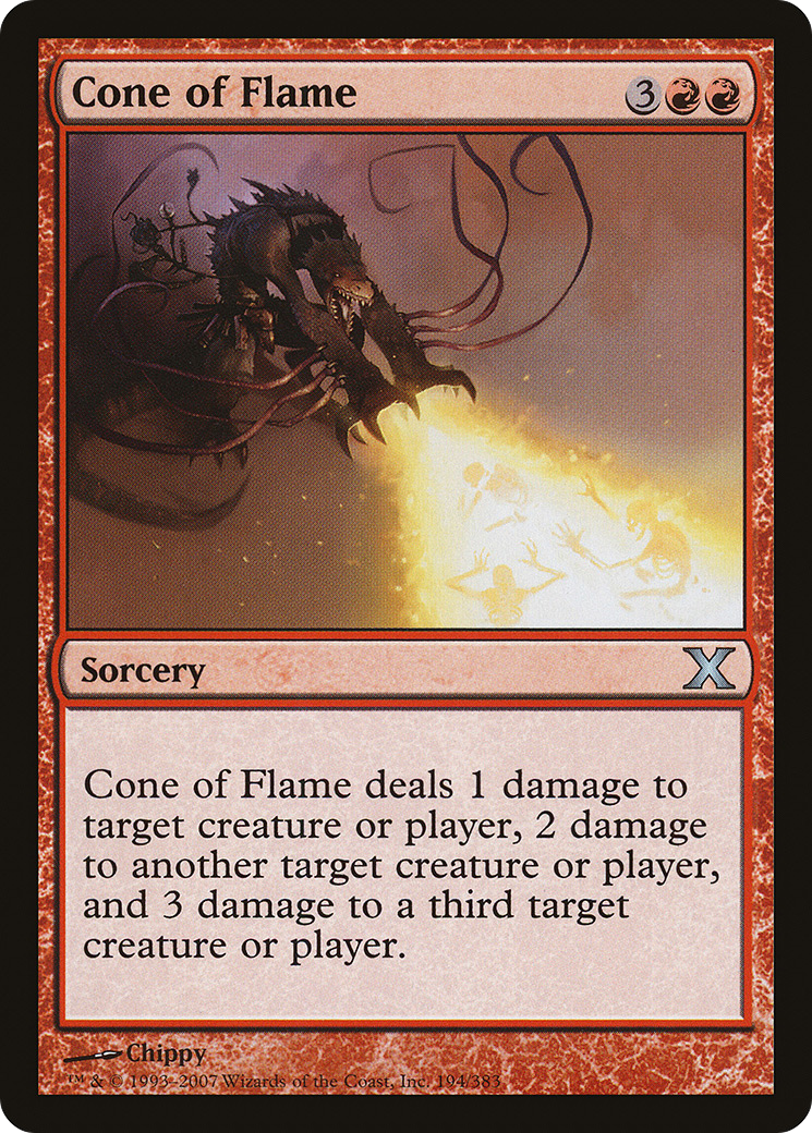 Cone of Flame (10E-194) [Tenth Edition]