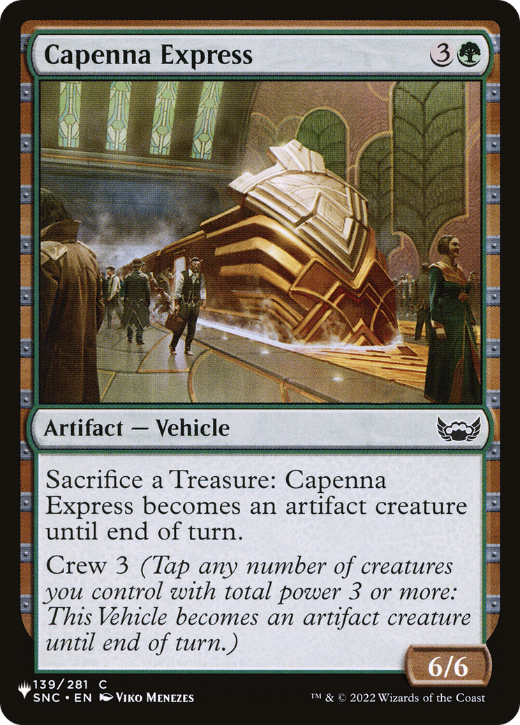 Capenna Express - The List [The List]