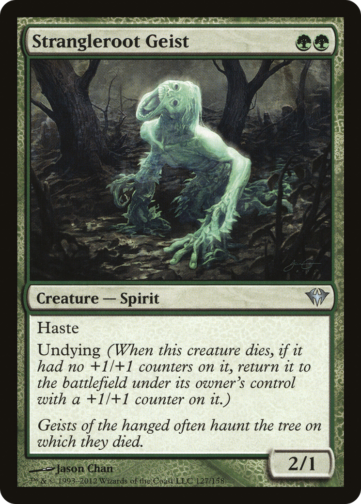 Strangleroot Geist (DKA-127) [Dark Ascension] Foil