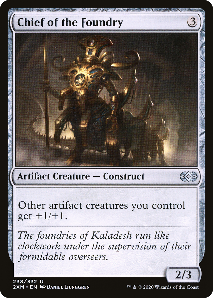 Chief of the Foundry (2XM-238) [Double Masters]