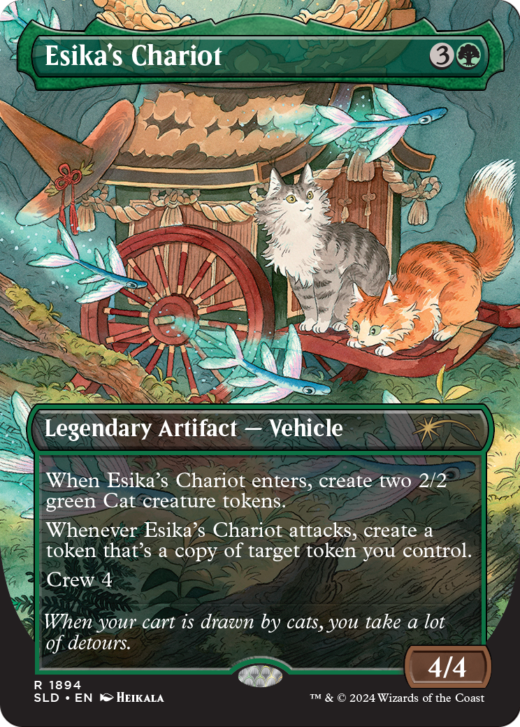 Esika's Chariot (SLD-1894) (Borderless) [Secret Lair Drop]