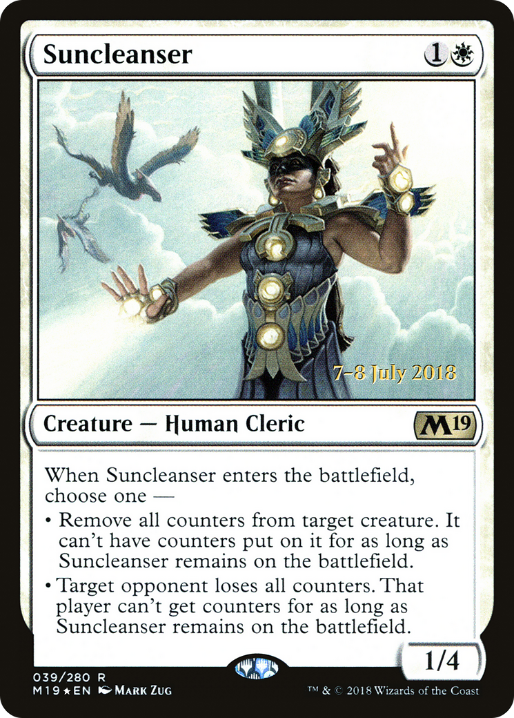 Suncleanser (PRE-039) [Core Set 2019 Promos] Foil