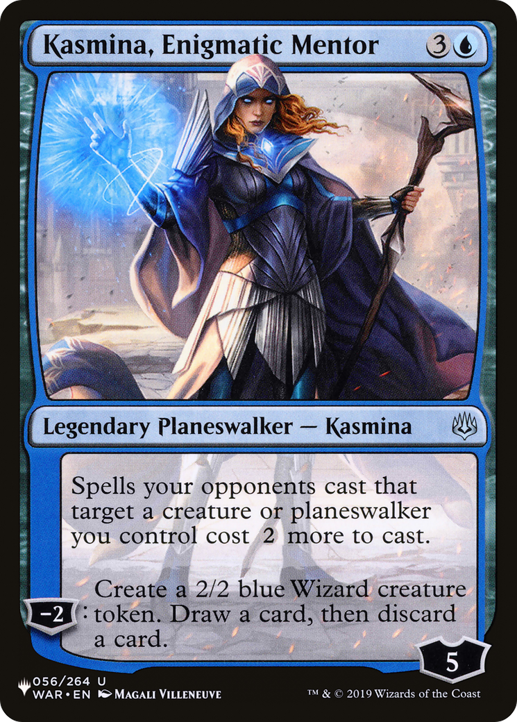 Kasmina, Enigmatic Mentor (LIST-056/264) [The List]
