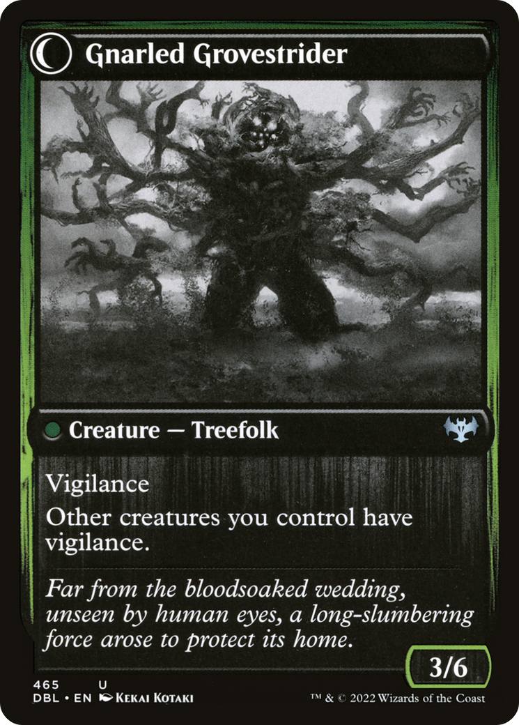 Dormant Grove (DBL-465) [Innistrad: Double Feature] Foil