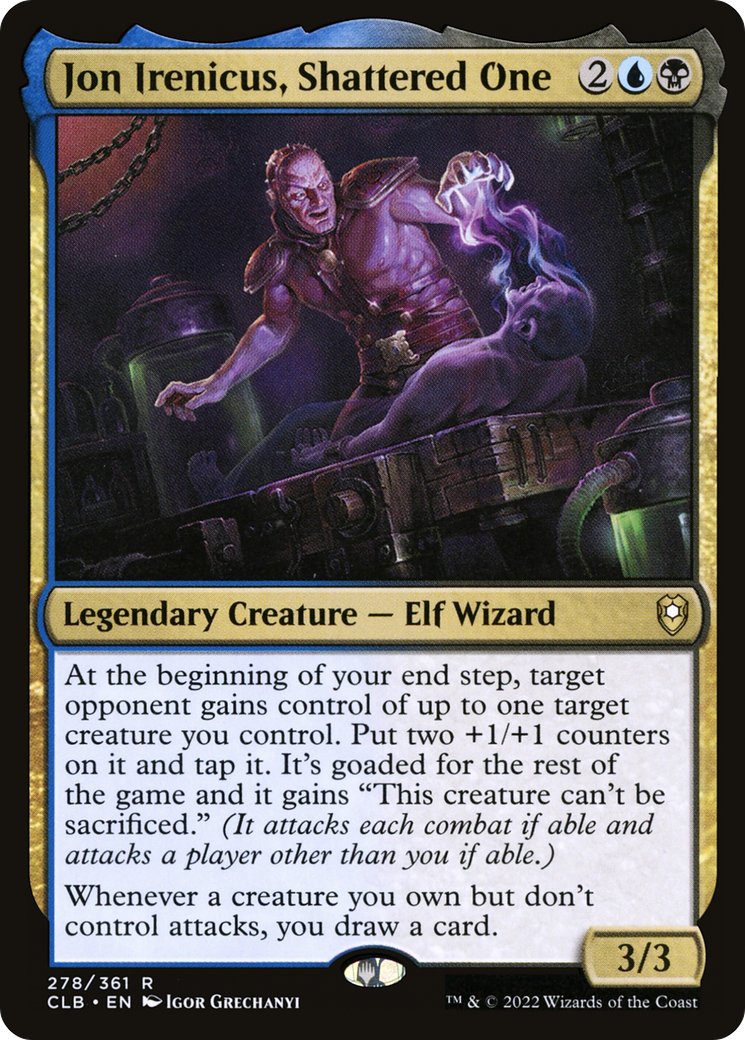 Jon Irenicus, Shattered One - Foil [Commander Legends: Battle for Baldur's Gate]