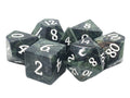 Old School Dice - Birdstone Gemstone 7-Piece Dice Set