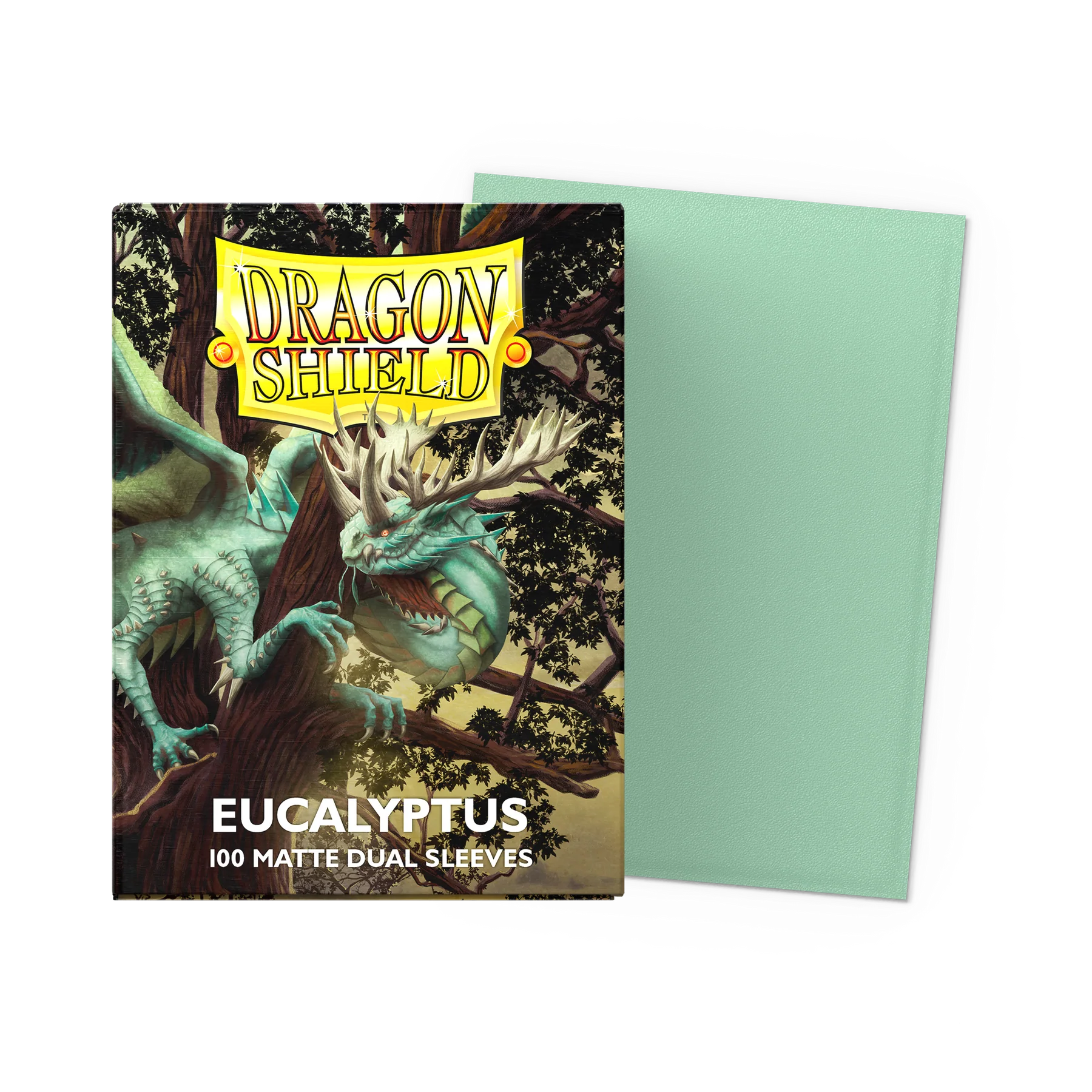 Dragon Shield - Dual Matte Standard Sleeves - Eucalyptus
