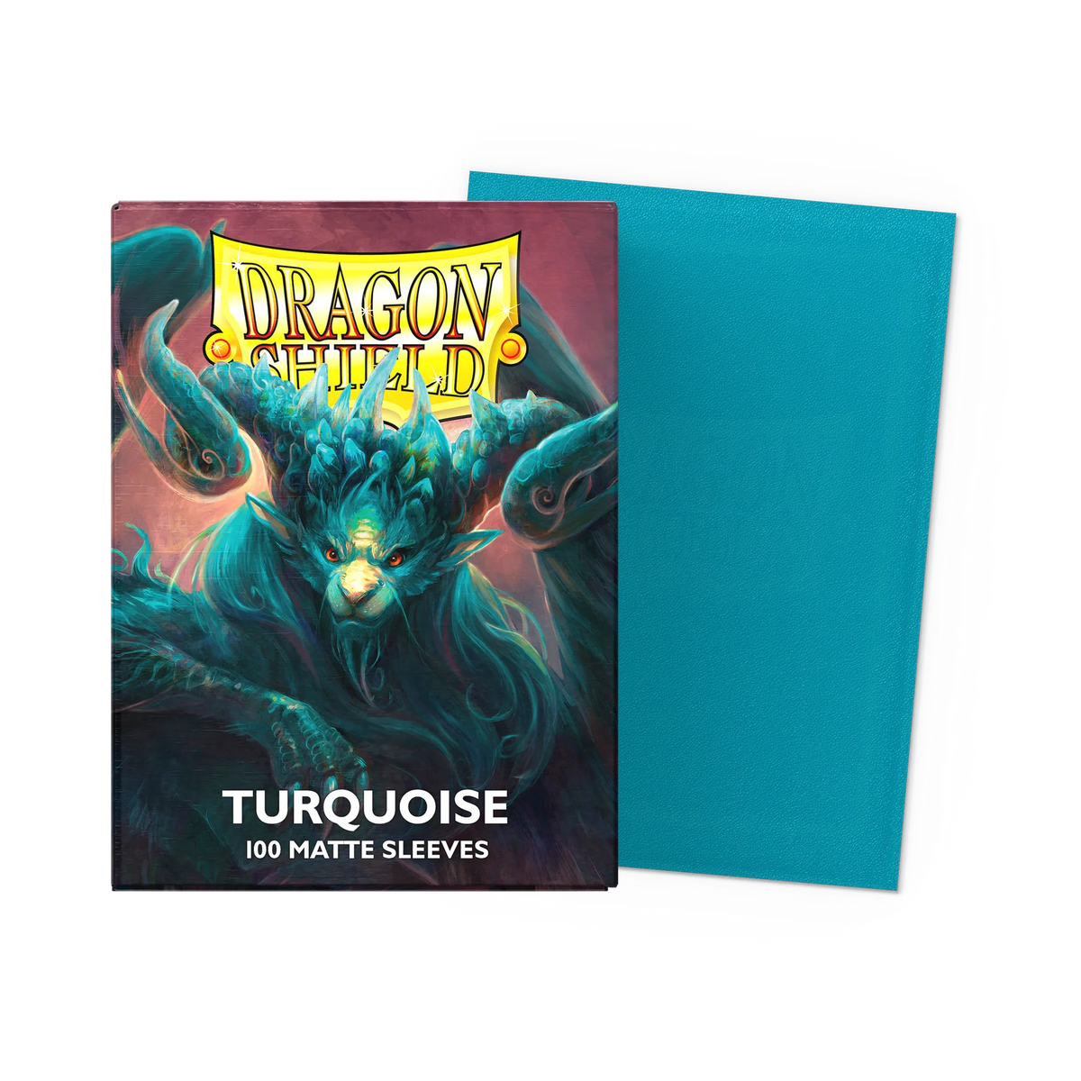 Dragon Shield - Matte Standard Sleeves - Turquoise