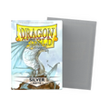 Dragon Shield - Matte Standard Sleeves - Silver