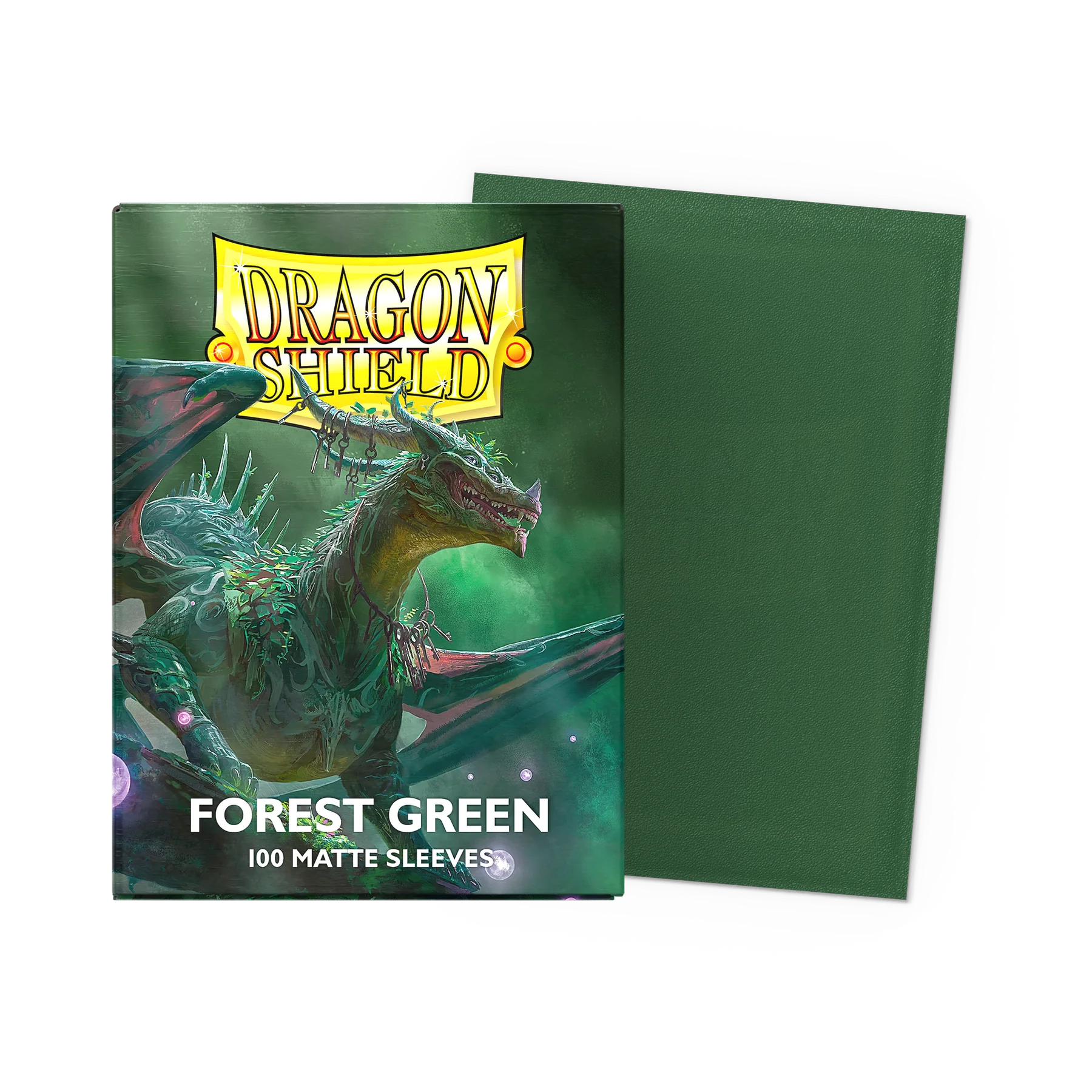 Dragon Shield - Matte Standard Sleeves - Forest Green