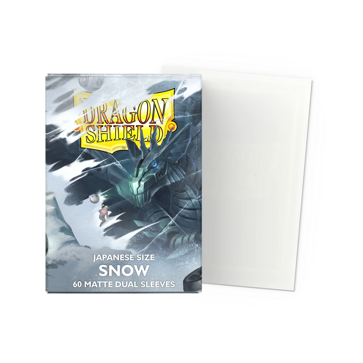 Dragon Shield - Dual Matte Japanese Sleeves - Snow