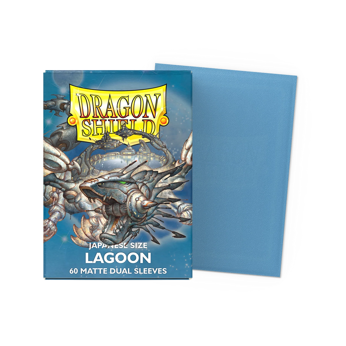 Dragon Shield - Dual Matte Japanese Sleeves - Lagoon