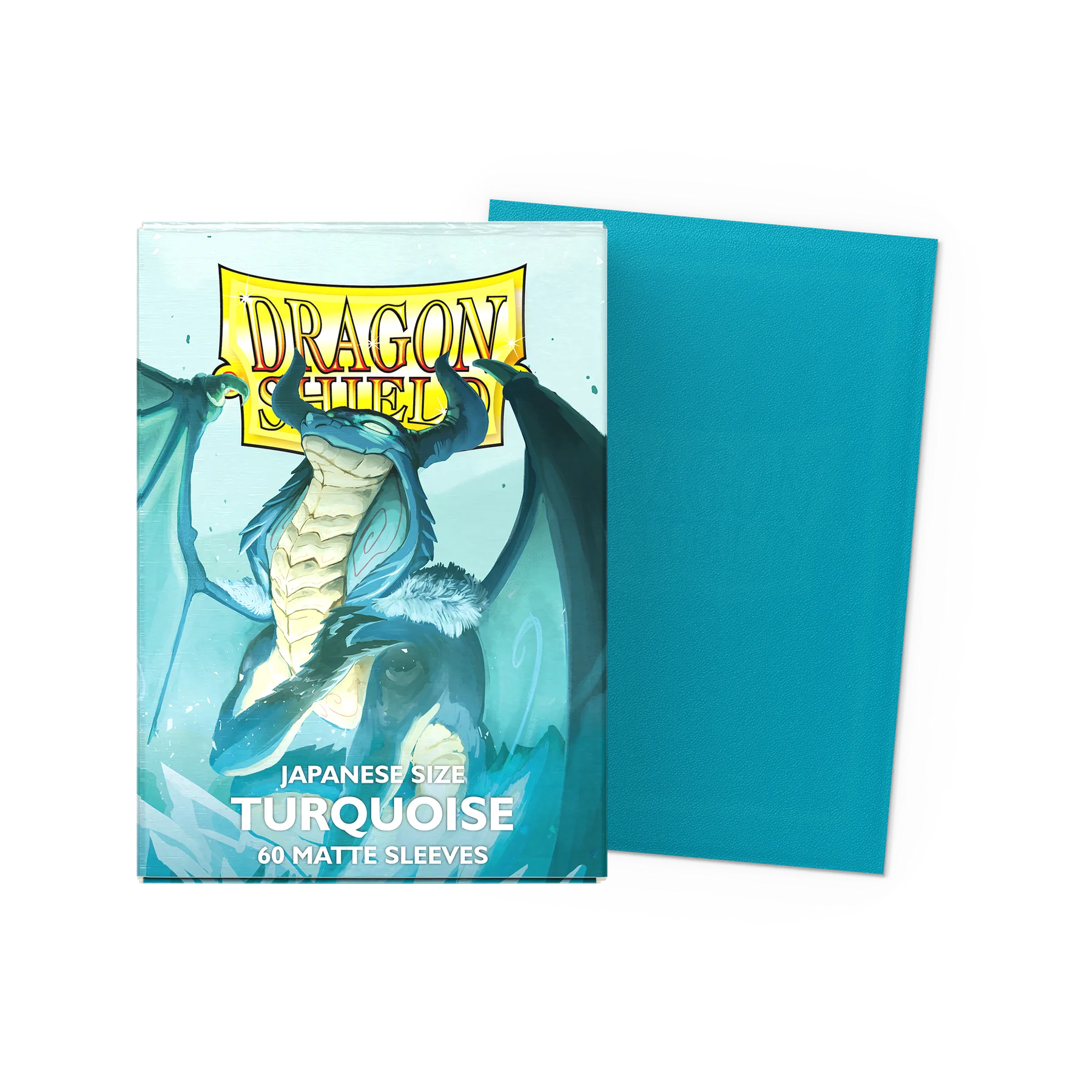 Dragon Shield - Matte Japanese Sleeves - Turquoise