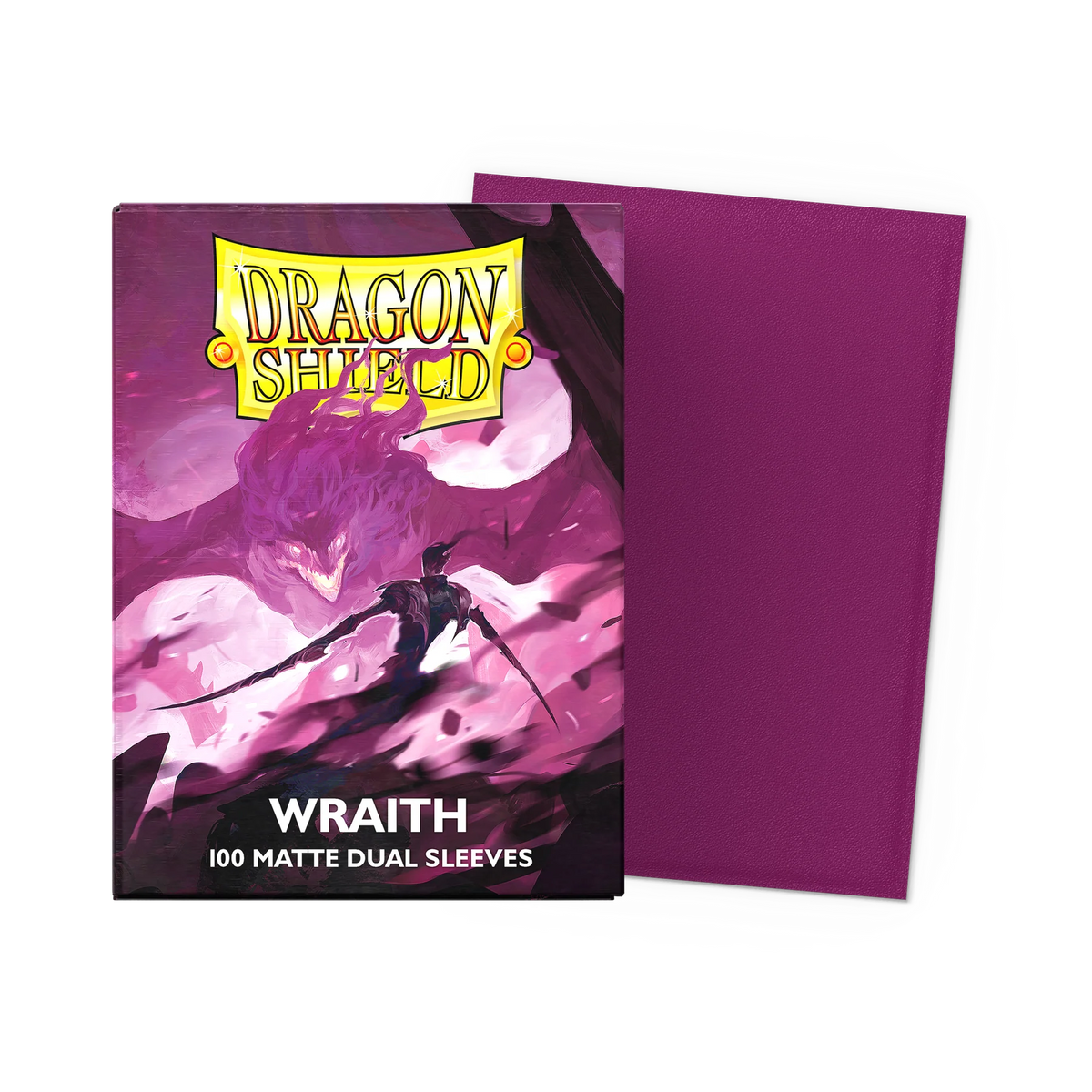 Dragon Shield - Dual Matte Standard Sleeves - Wraith
