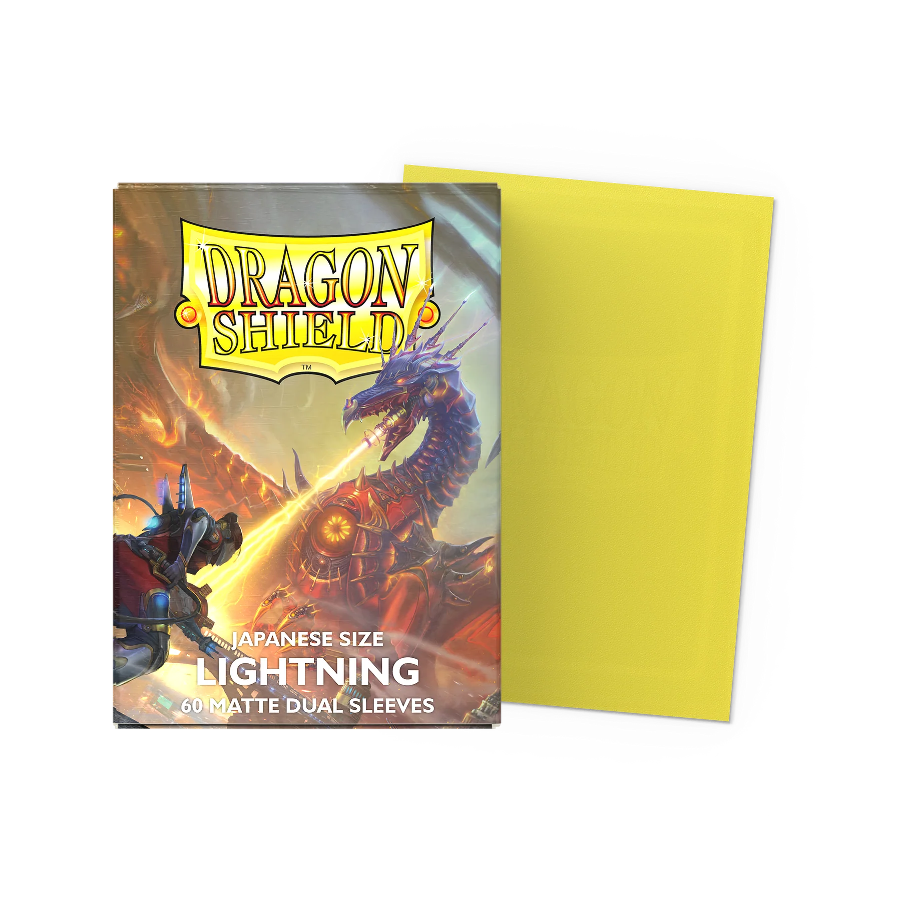 Dragon Shield - Dual Matte Japanese Sleeves - Lightning