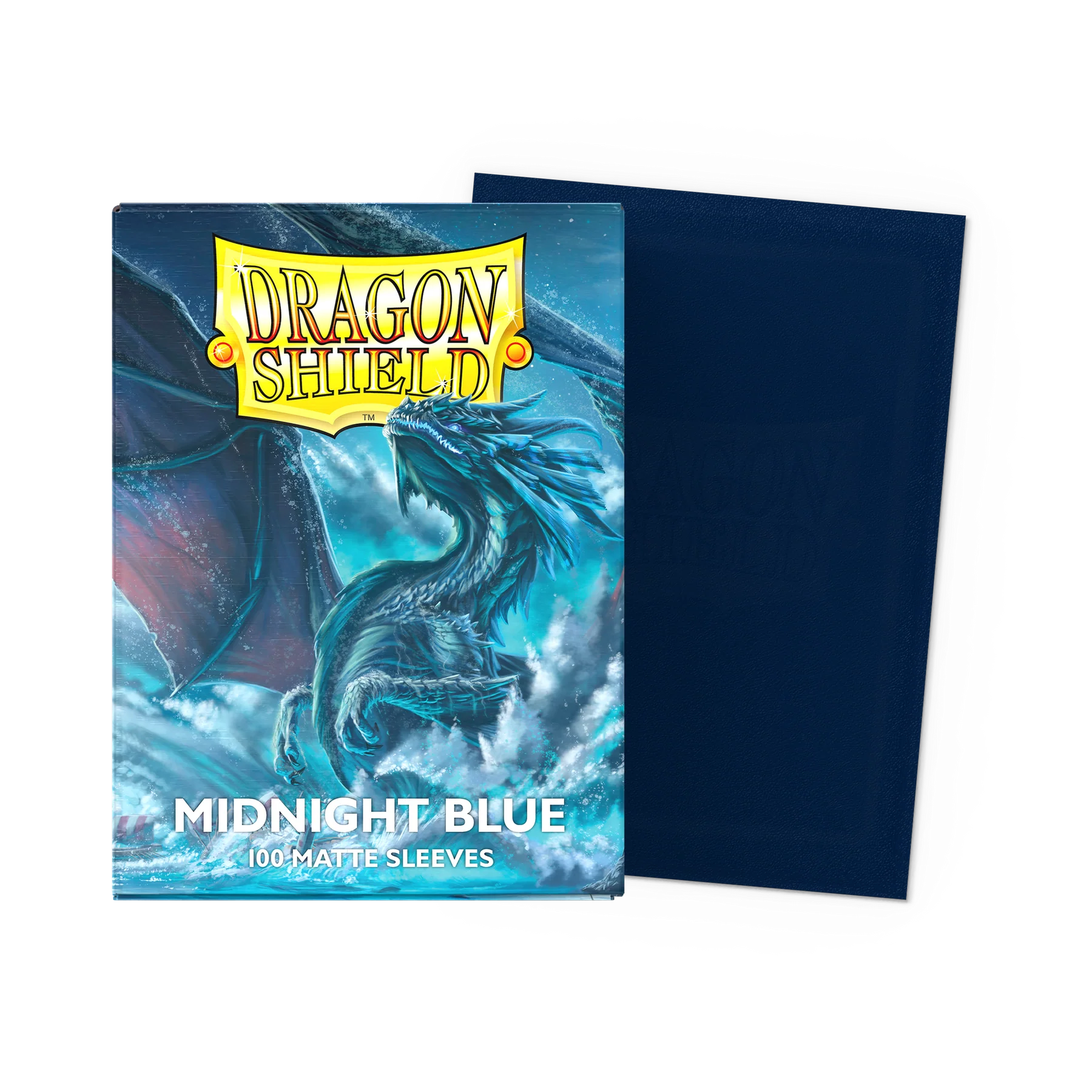 Dragon Shield - Matte Standard Sleeves - Midnight Blue