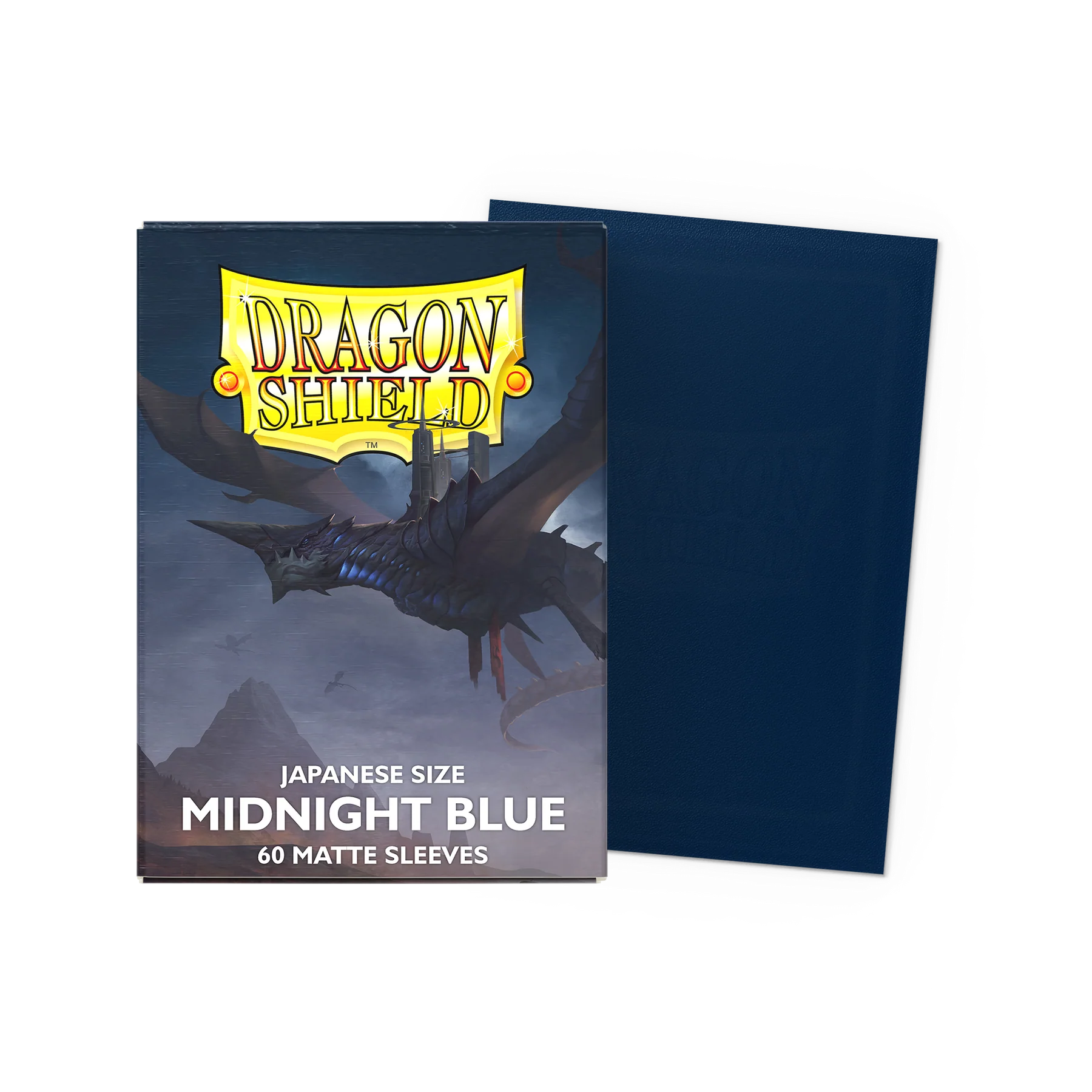 Dragon Shield - Matte Japanese Sleeves - Midnight Blue