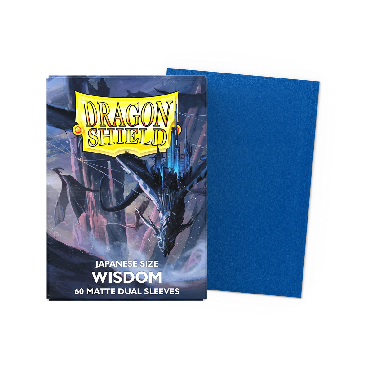 Dragon Shield - Dual Matte Japanese Sleeves - Wisdom