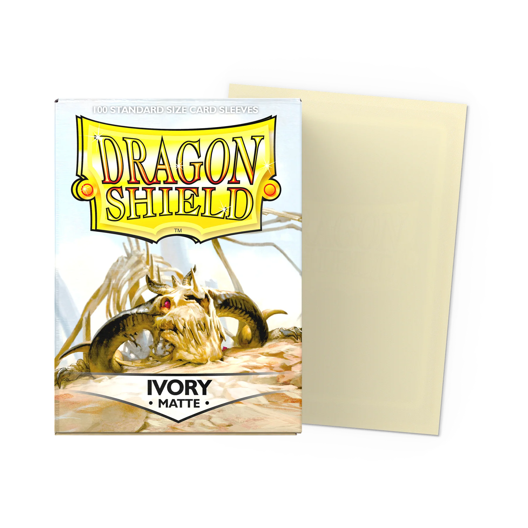 Dragon Shield - Matte Standard Sleeves - Ivory
