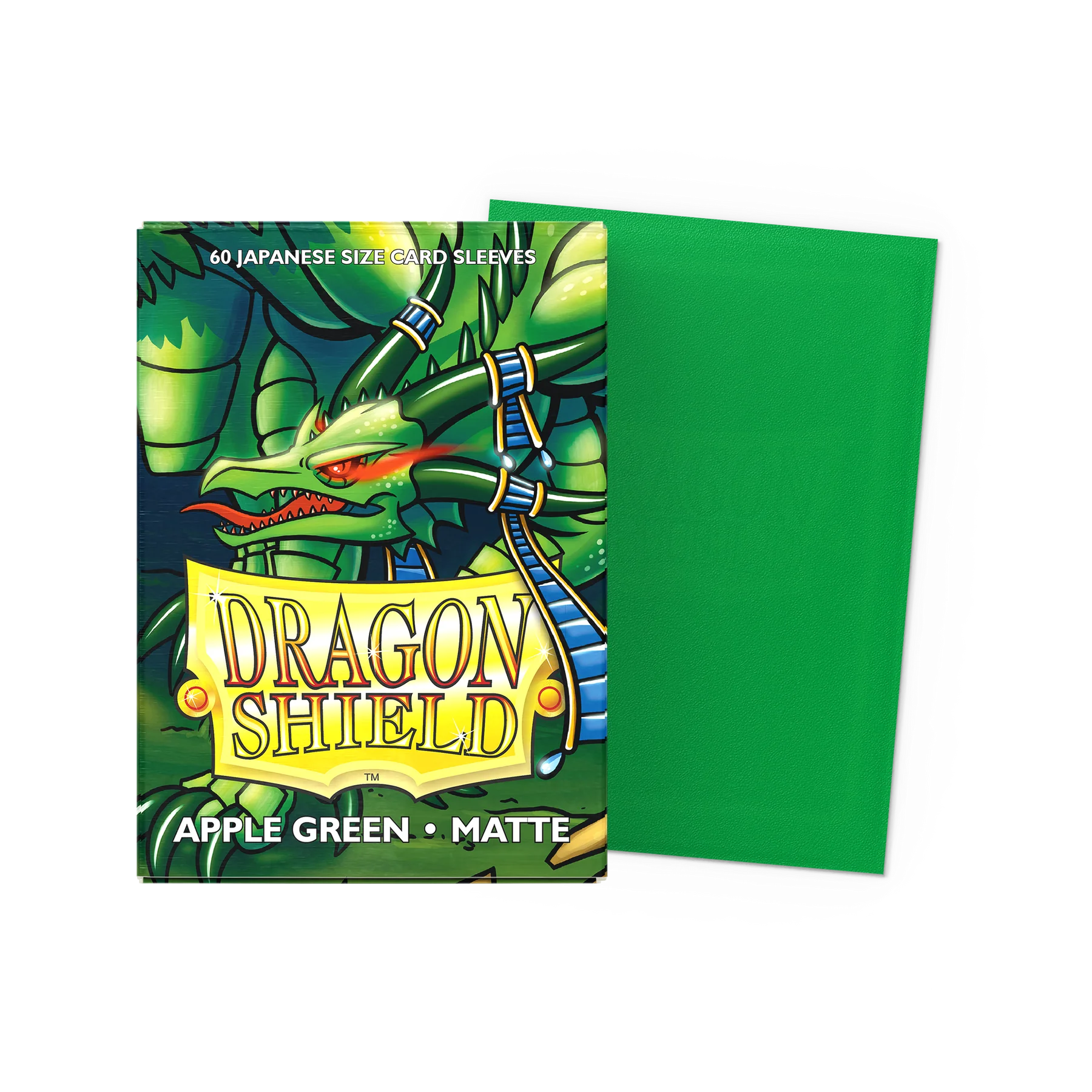 Dragon Shield - Matte Japanese Sleeves - Apple Green