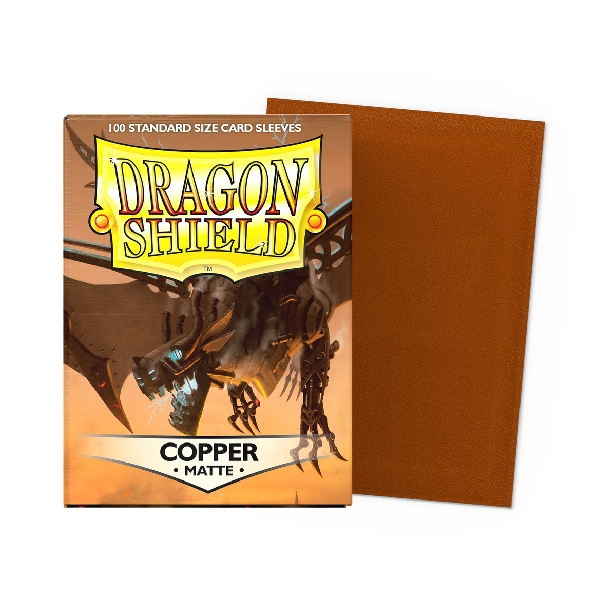 Dragon Shield - Matte Standard Sleeves - Copper