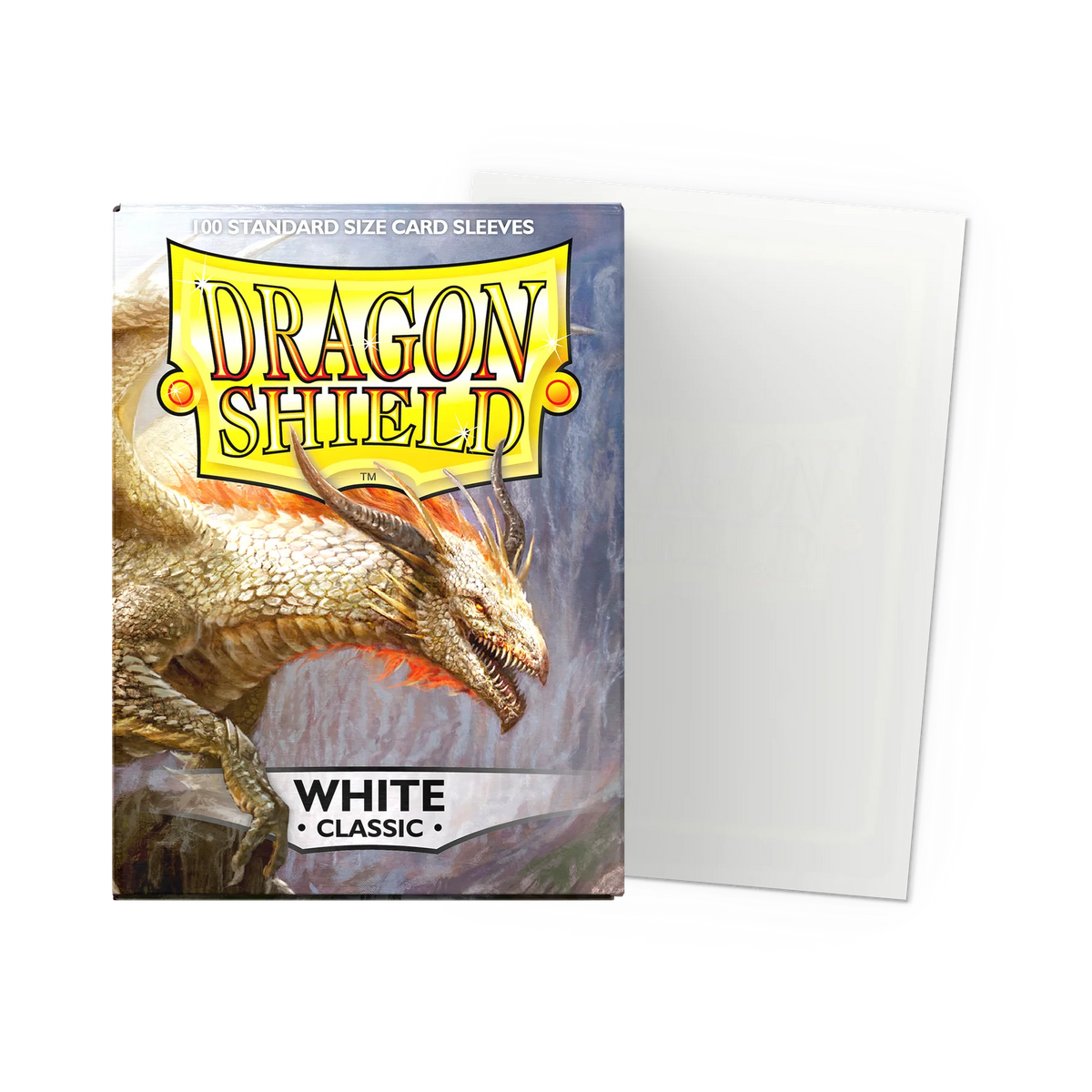 Dragon Shield - Classic Standard Sleeves - White