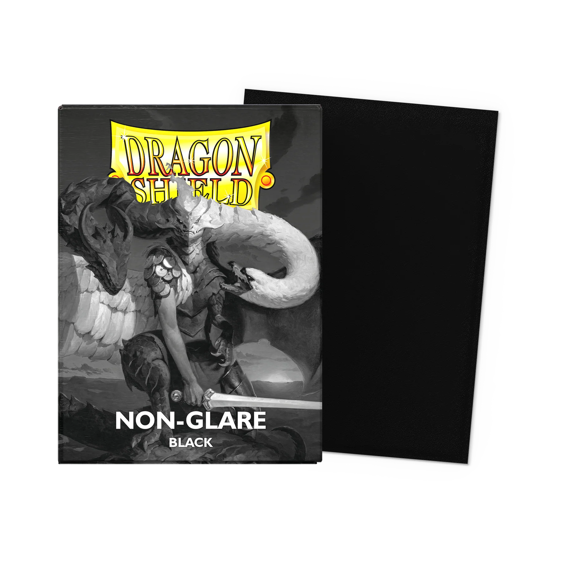 Dragon Shield - Non-Glare Matte Standard Sleeves - Black
