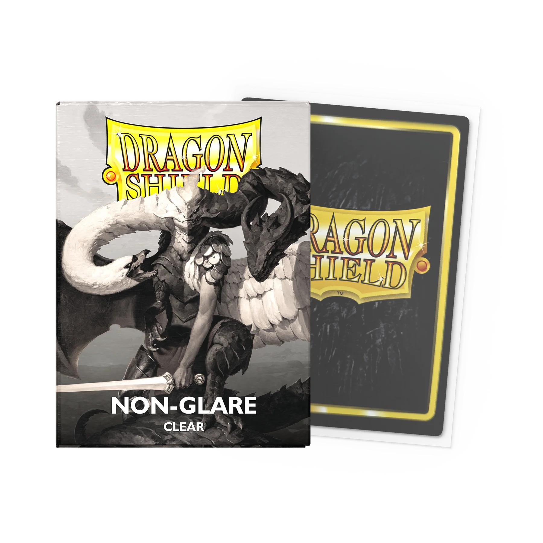 Dragon Shield - Non-Glare Matte Standard Sleeves - Clear