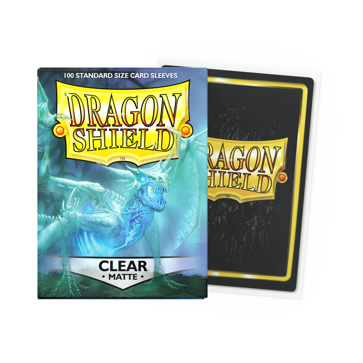 Dragon Shield - Matte Standard Sleeves - Clear
