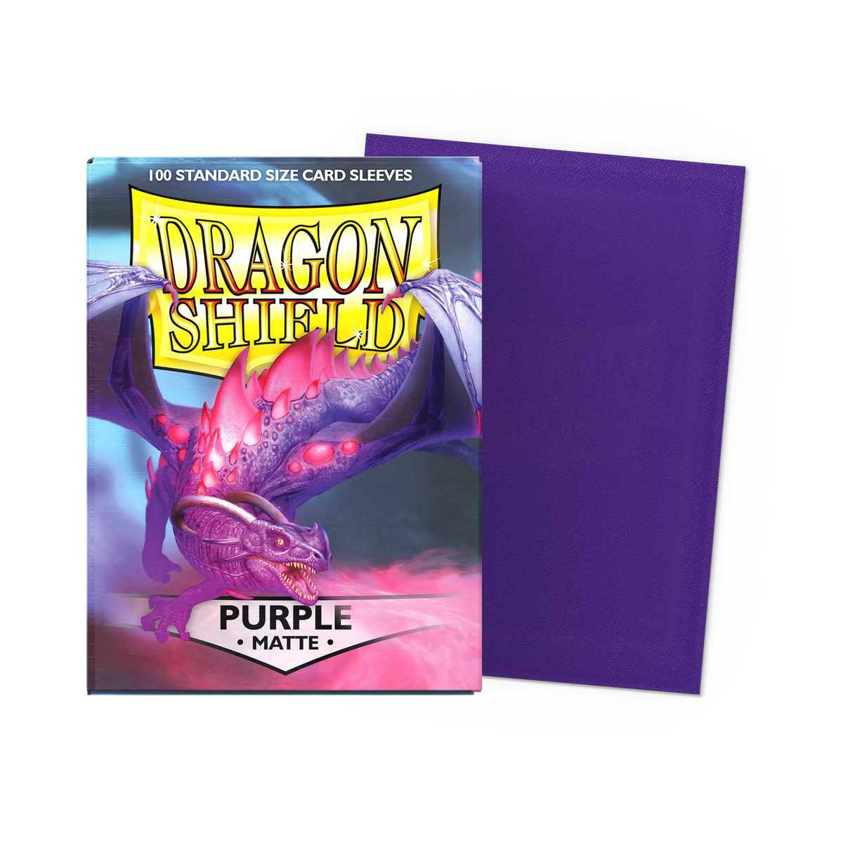 Dragon Shield - Matte Standard Sleeves - Purple
