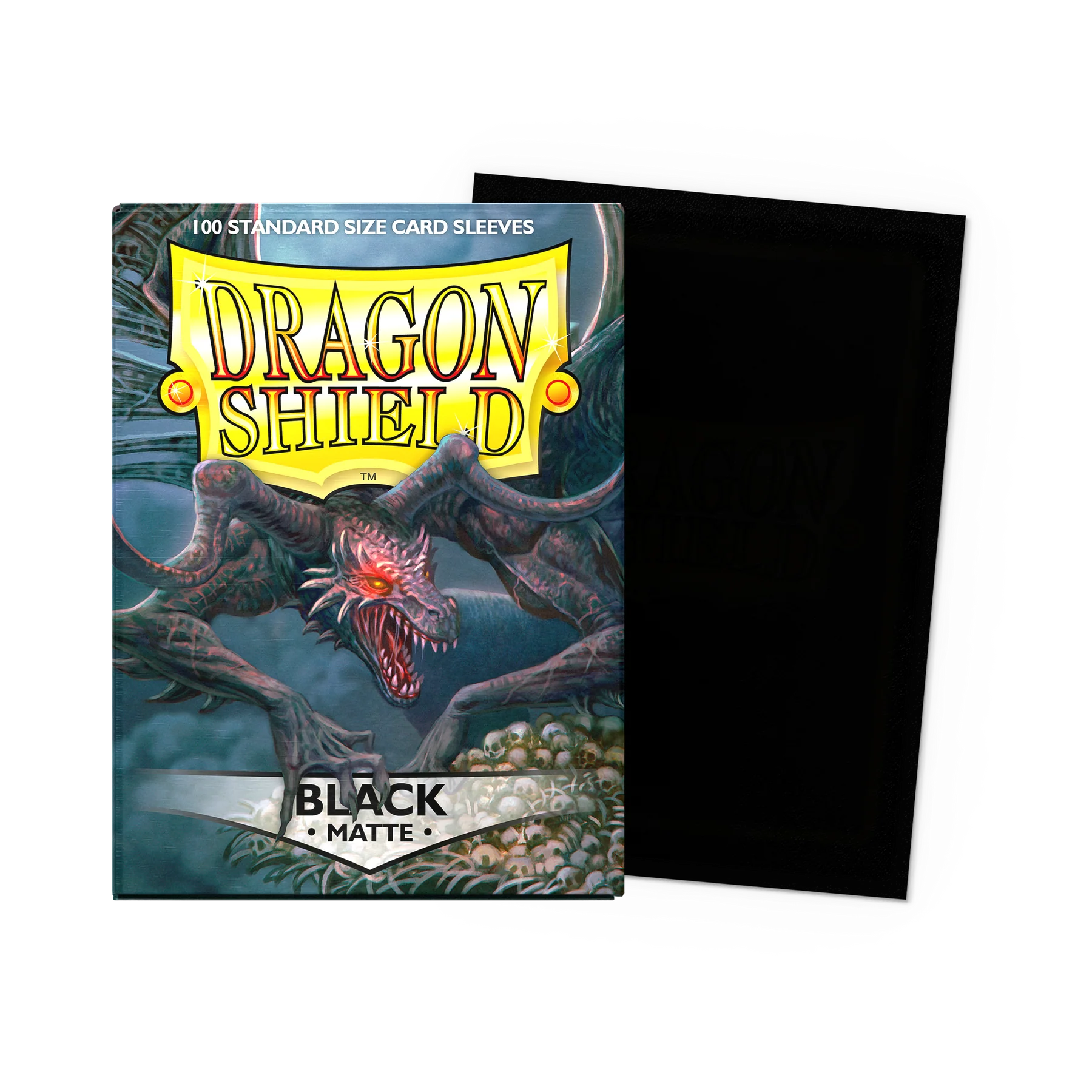 Dragon Shield - Matte Standard Sleeves - Black