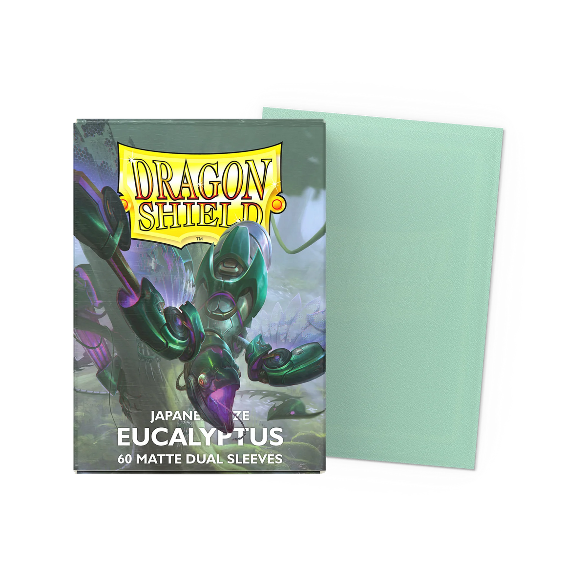 Dragon Shield - Dual Matte Japanese Sleeves - Eucalyptus