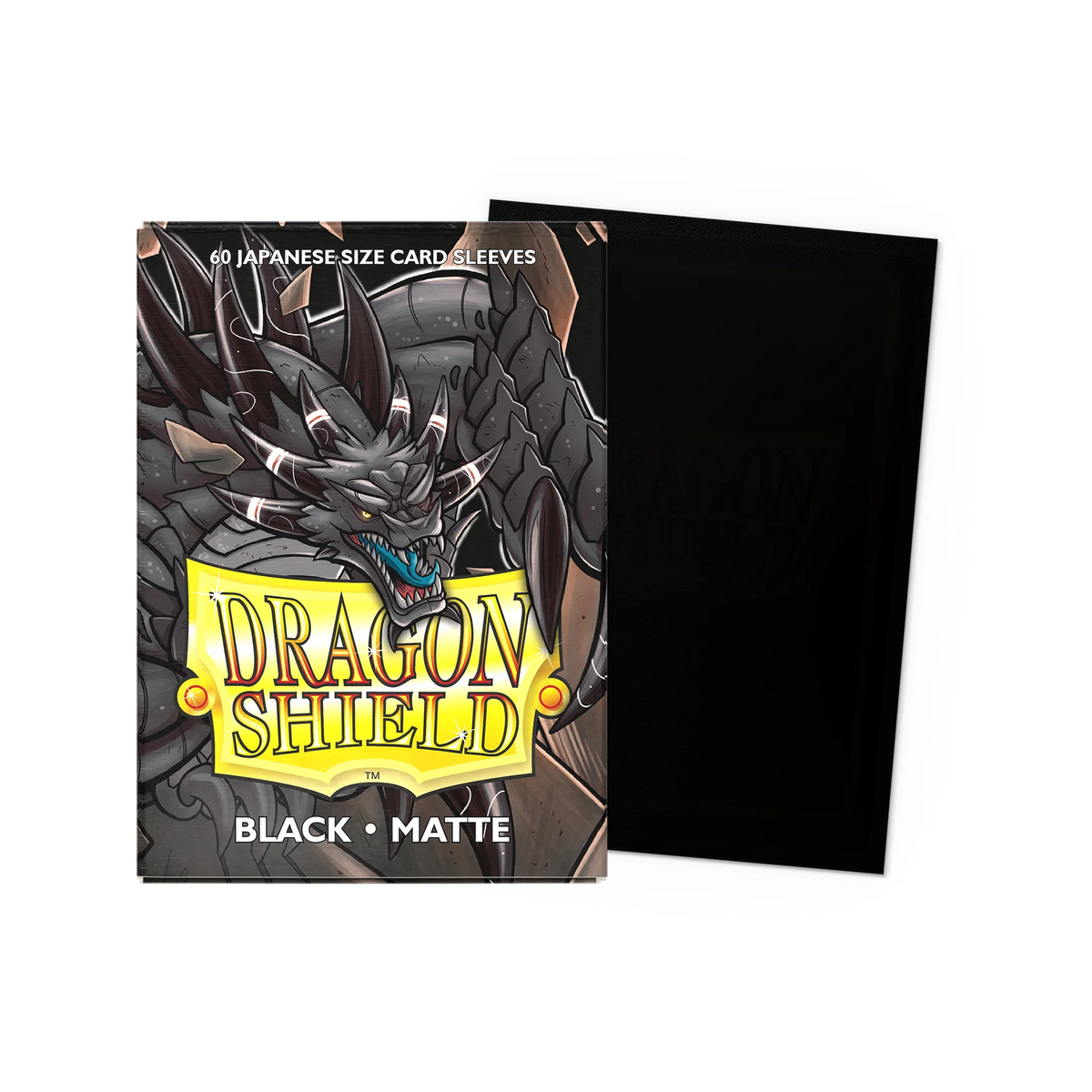 Dragon Shield - Matte Japanese Sleeves - Black