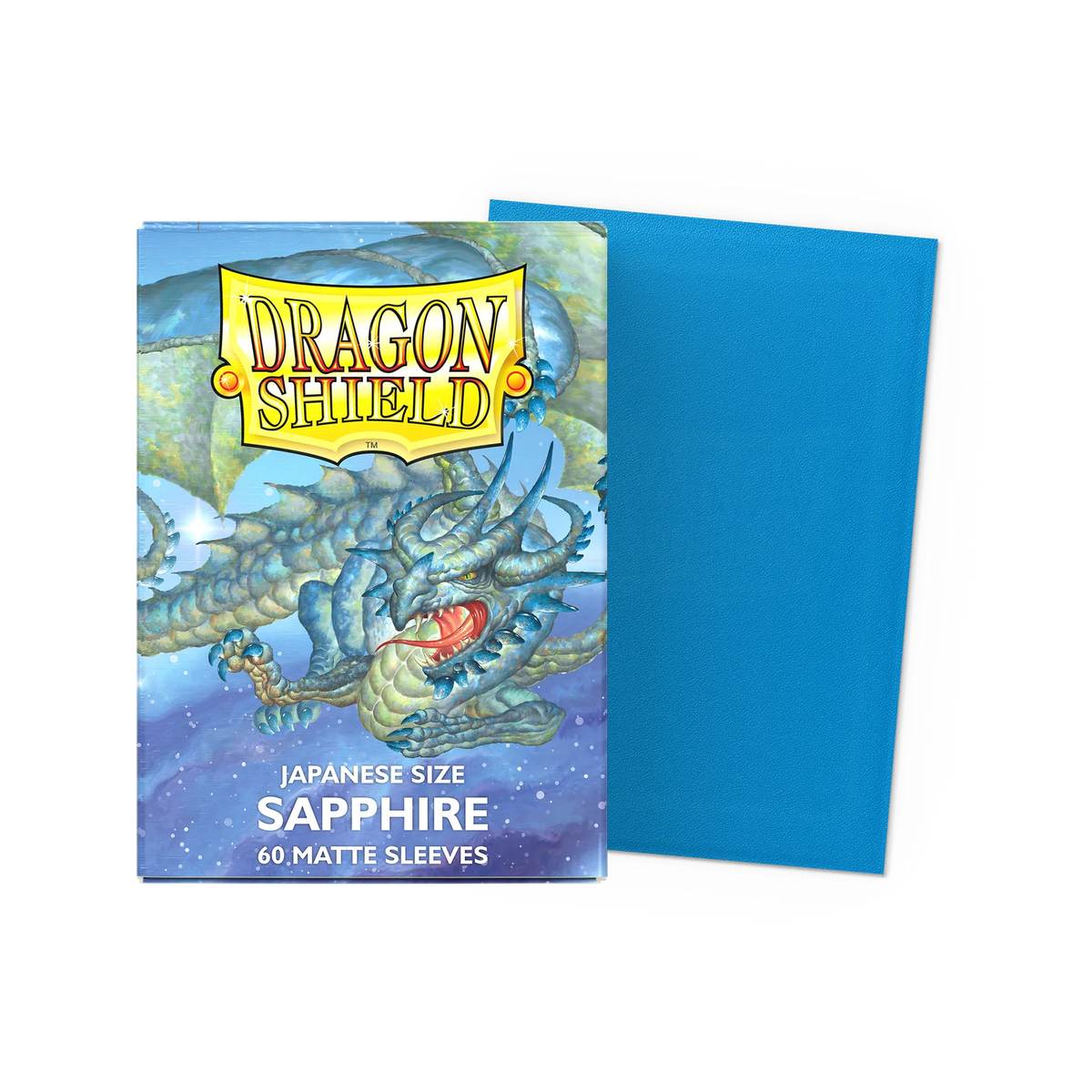 Dragon Shield - Matte Japanese Sleeves - Sapphire