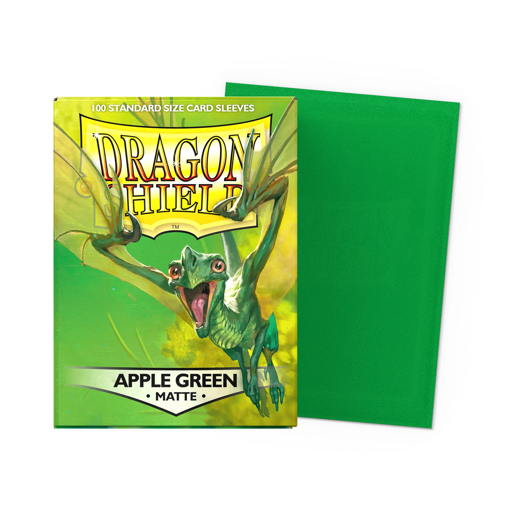 Dragon Shield - Matte Standard Sleeves - Apple Green