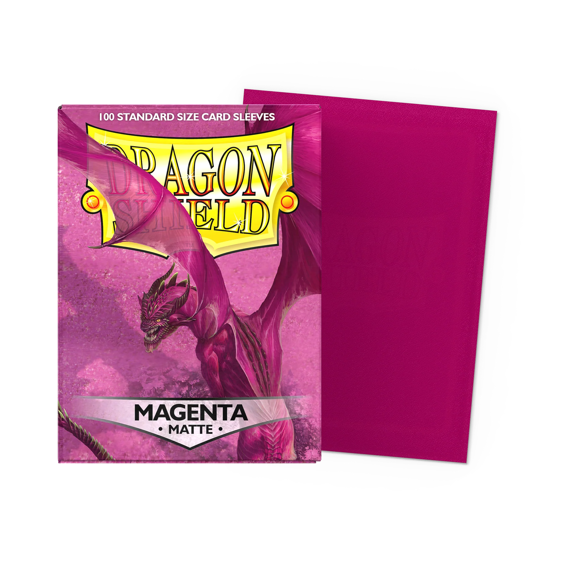 Dragon Shield - Matte Standard Sleeves - Magenta