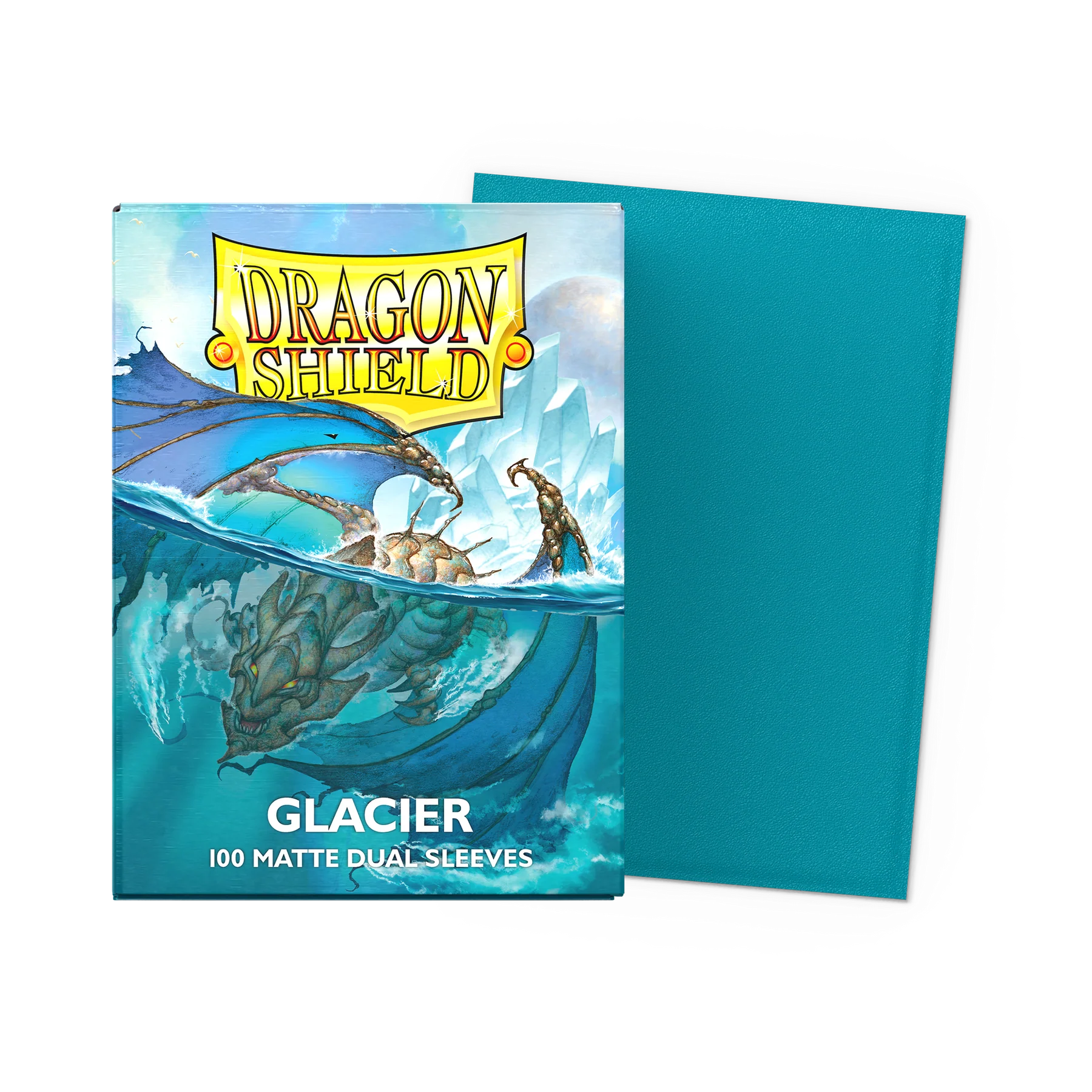 Dragon Shield - Dual Matte Standard Sleeves - Glacier