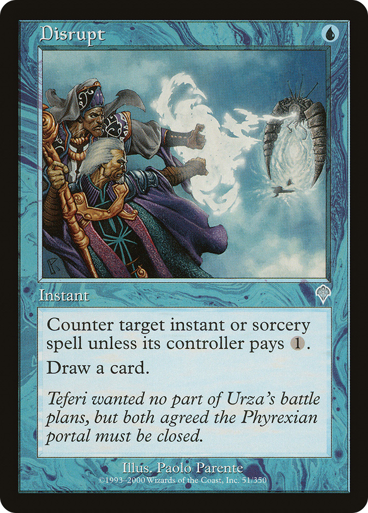 Disrupt (INV-051) [Invasion] Foil