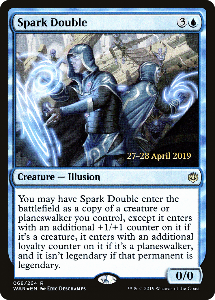 Spark Double (PRE-068) [War of the Spark Promos] Foil
