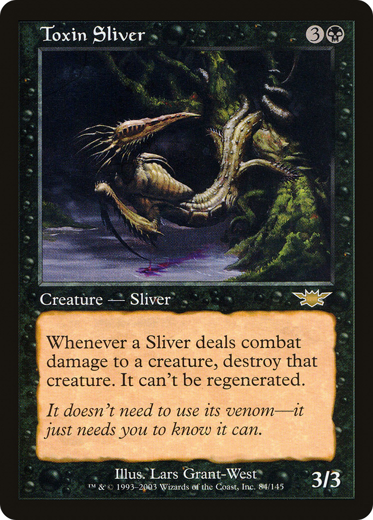 Toxin Sliver (LGN-084) [Legions] Foil